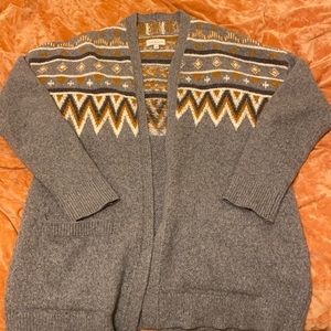 Large Lucky Brand Cardigan